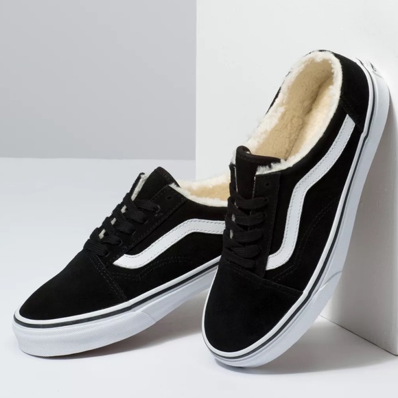 vans old skool mule sherpa